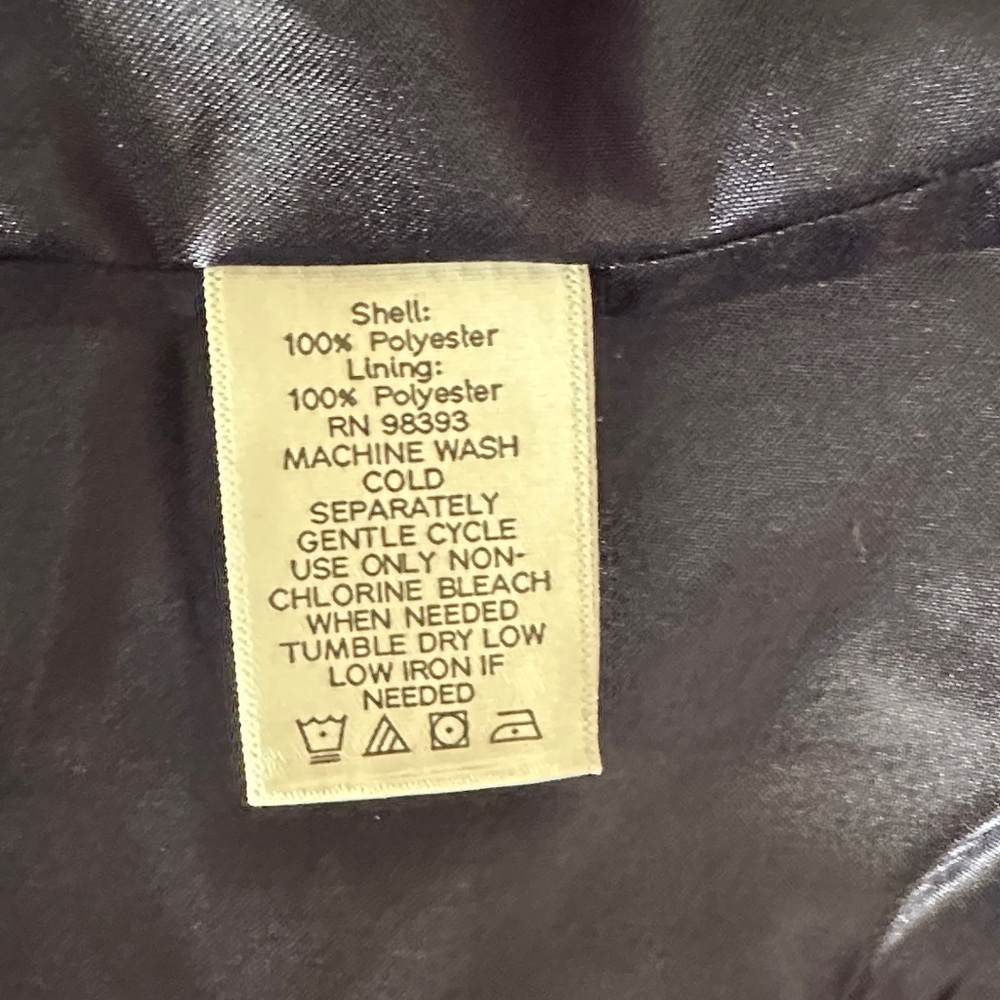 Dennis Basso Navy Utility Jacket - Picture 5 of 5